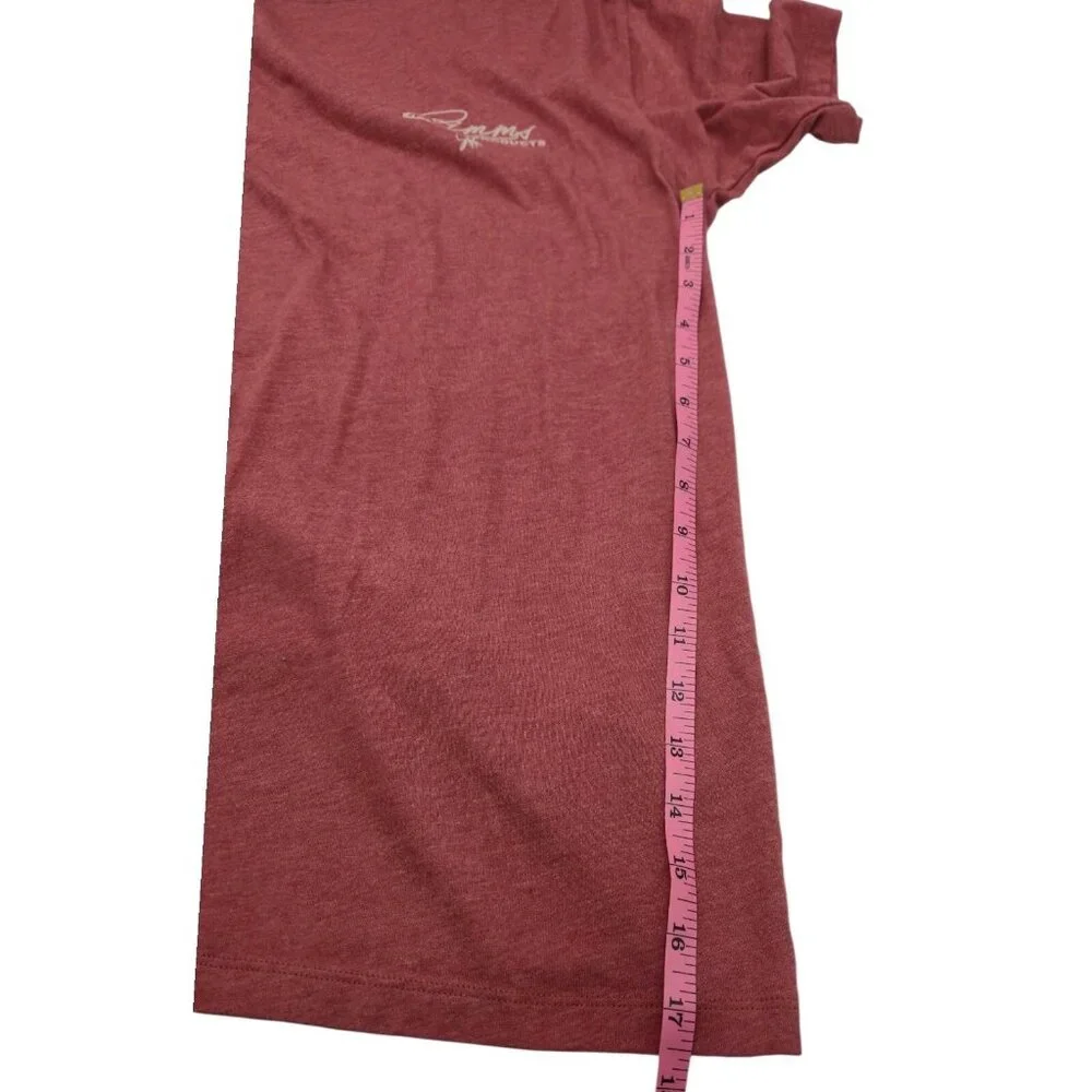 Simms Shirt Men S Fishing Products Red Short Sleeve T Cotton/Polyester Gorpcore